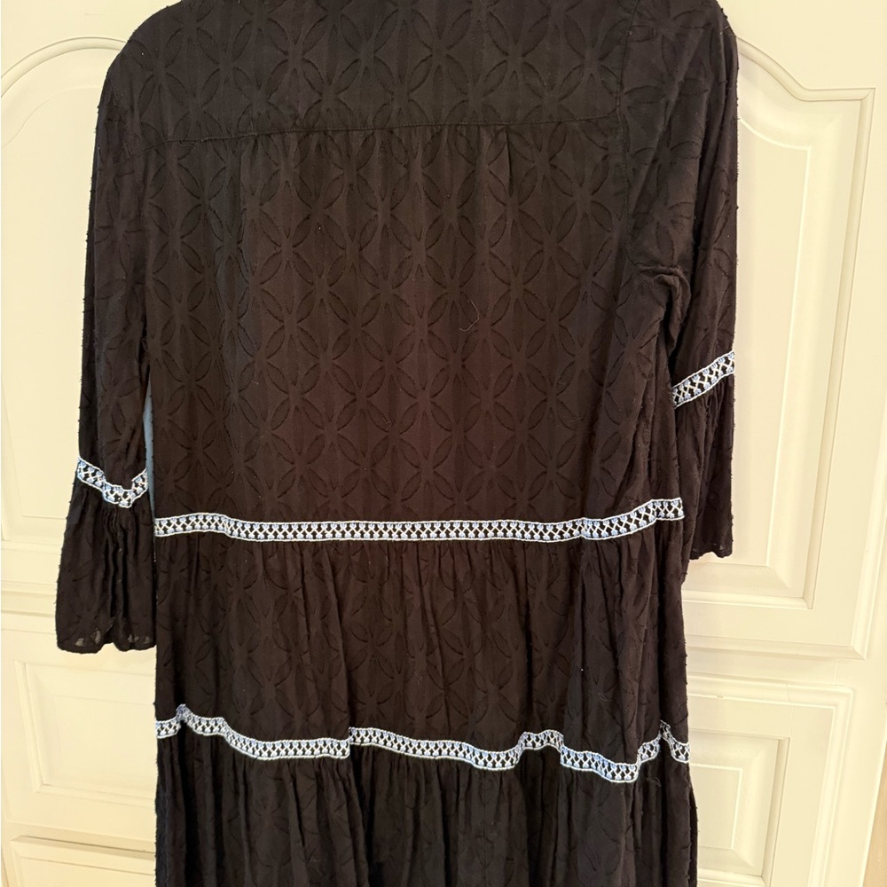 Tommy Bahama Black and White Crochet Dress - Picture 3 of 4